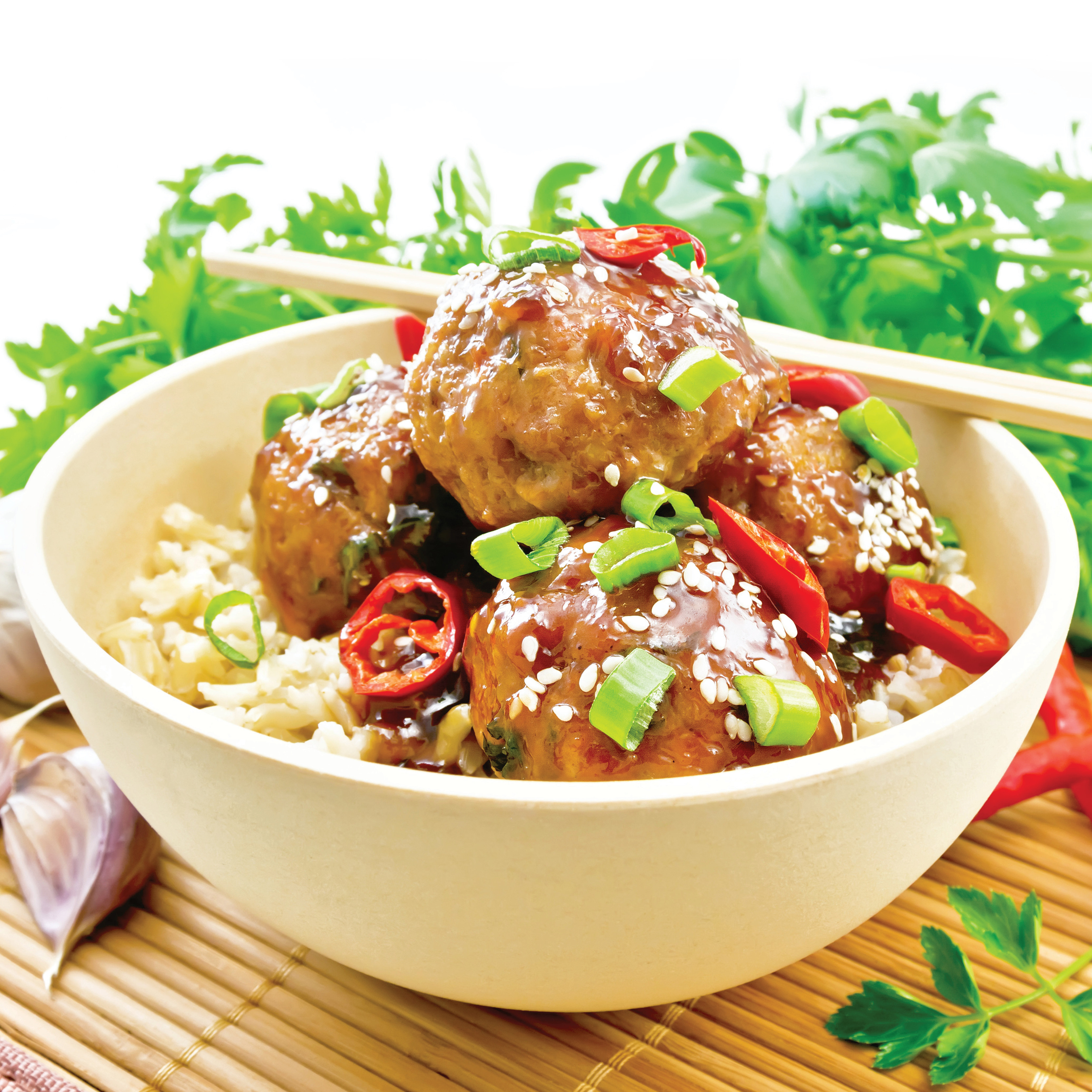 Hoisin Turkey Meatballs
